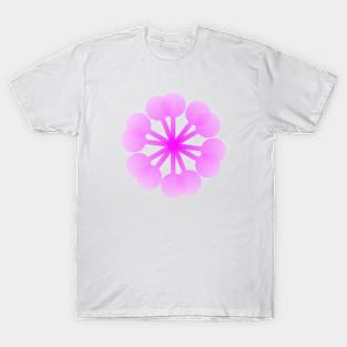 Atom flower. T-Shirt